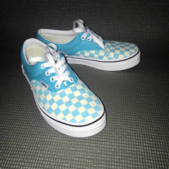 white checkered vans kids
